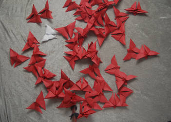 Origami Butterflies 3