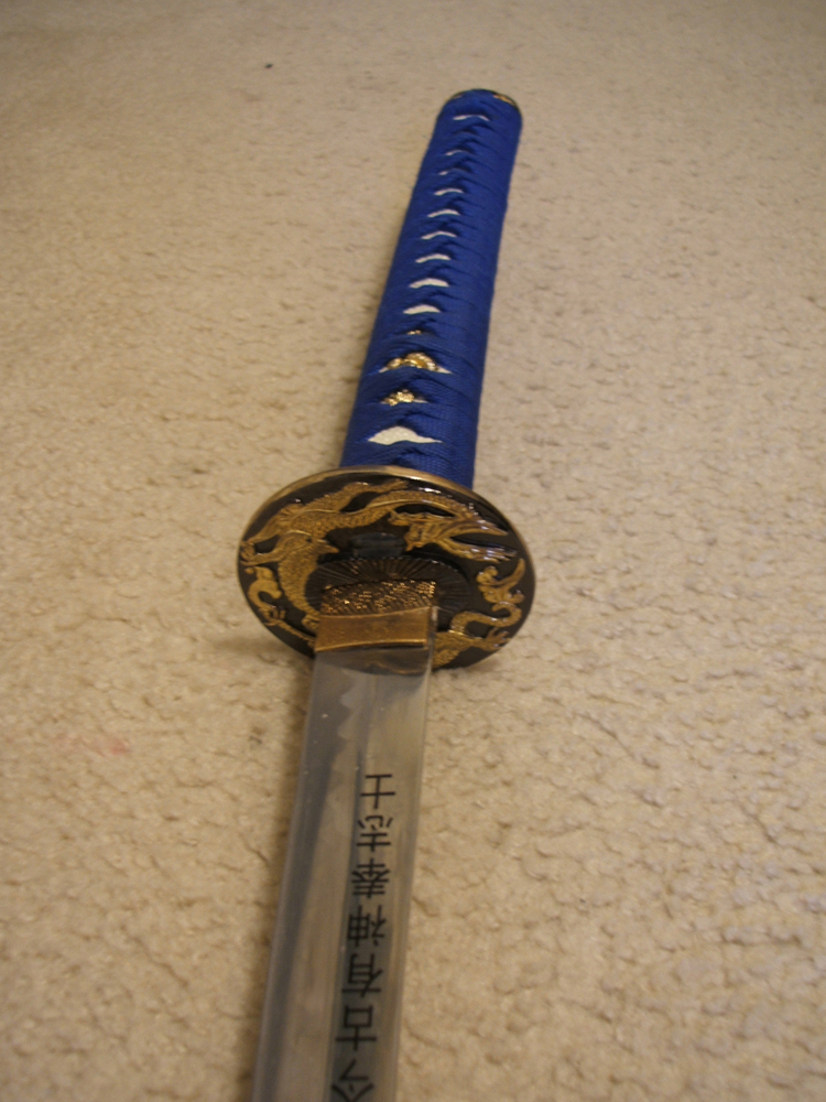 blue cool katana blue cool katana