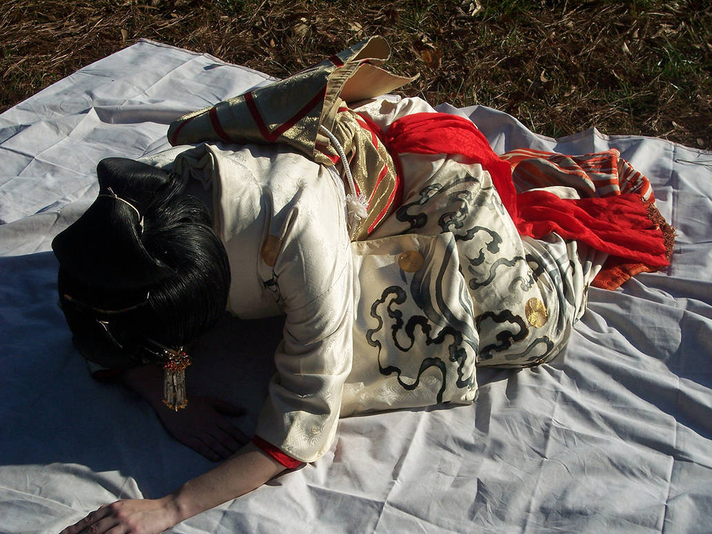 Geisha Fallen 7 by themuseslibrary on DeviantArt
