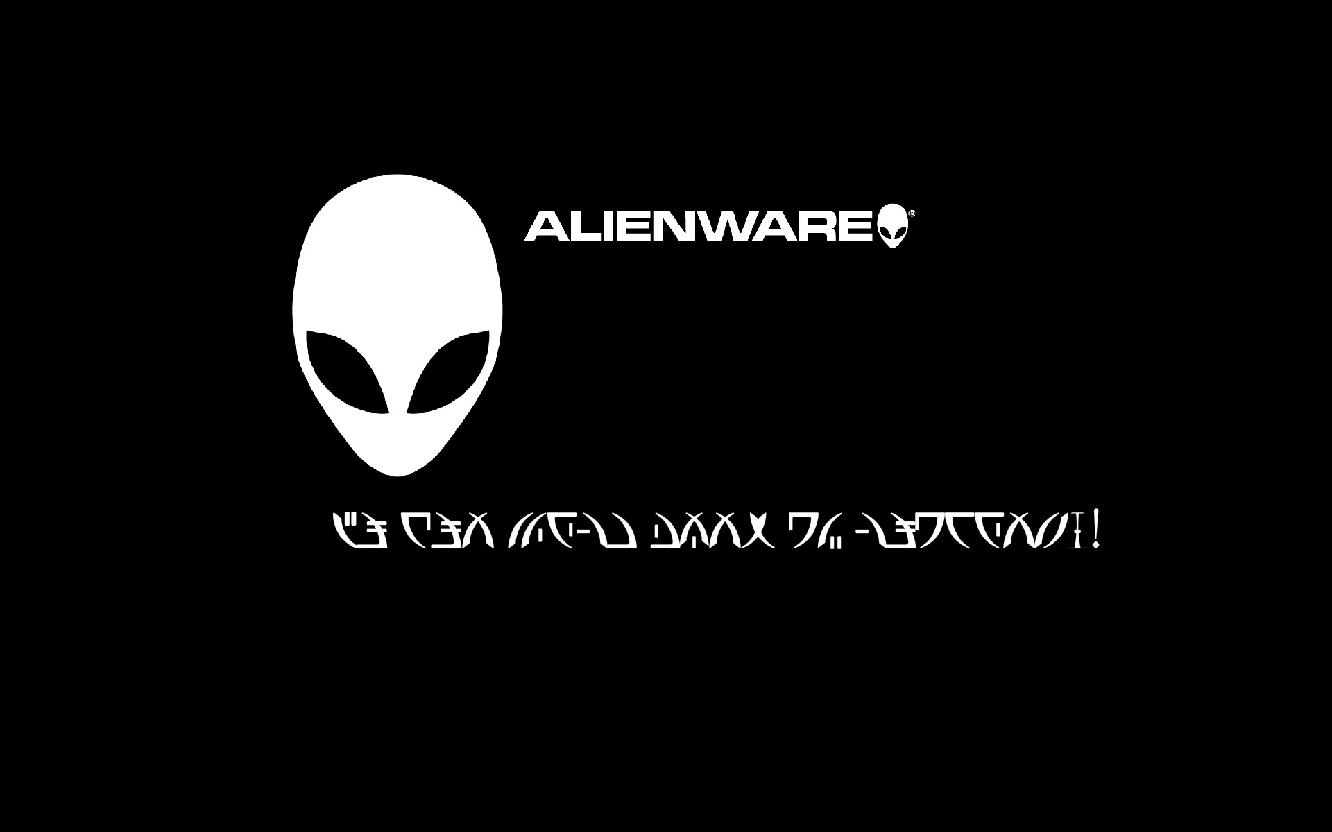 Alien Font Wallpaper by KGWilder on DeviantArt