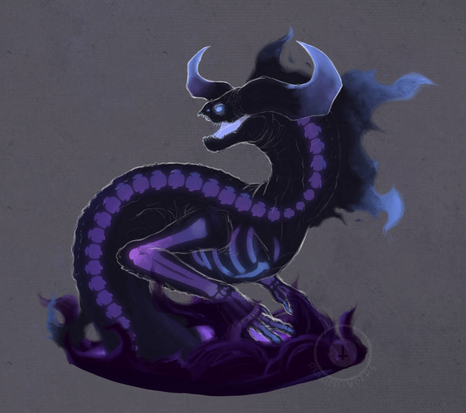 Nox dragon by StringlessWorms on DeviantArt