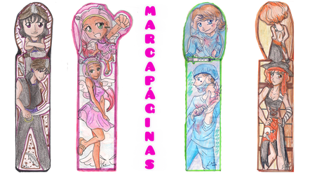 Marcapaginas - Bookmarks by Happy-every-day