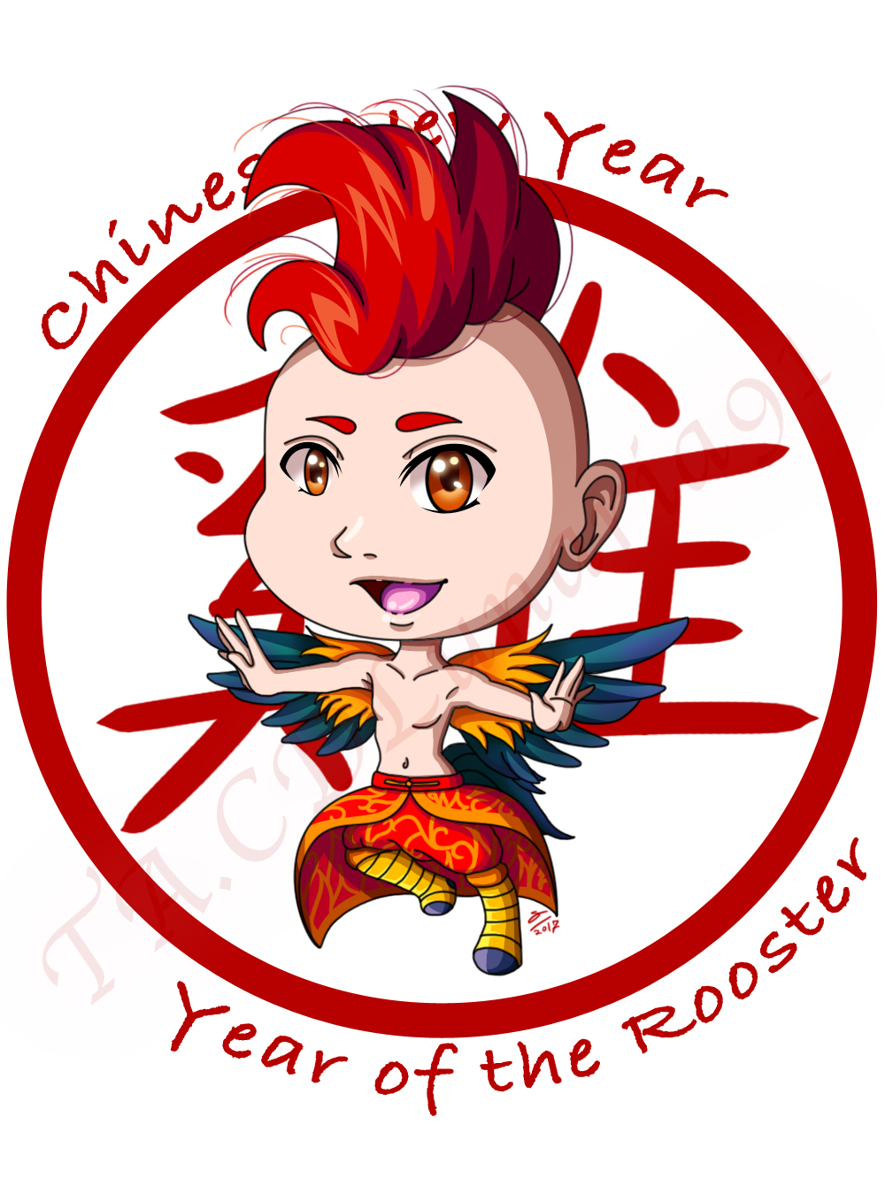 Chinese New Year the Rooster 2017