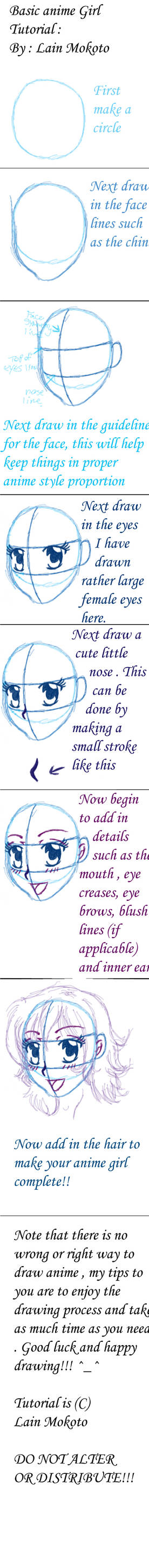 Basic Anime Girl Face Tutorial By Lainmokoto On Deviantart Просмотров 171 тыс.3 месяца назад. basic anime girl face tutorial by