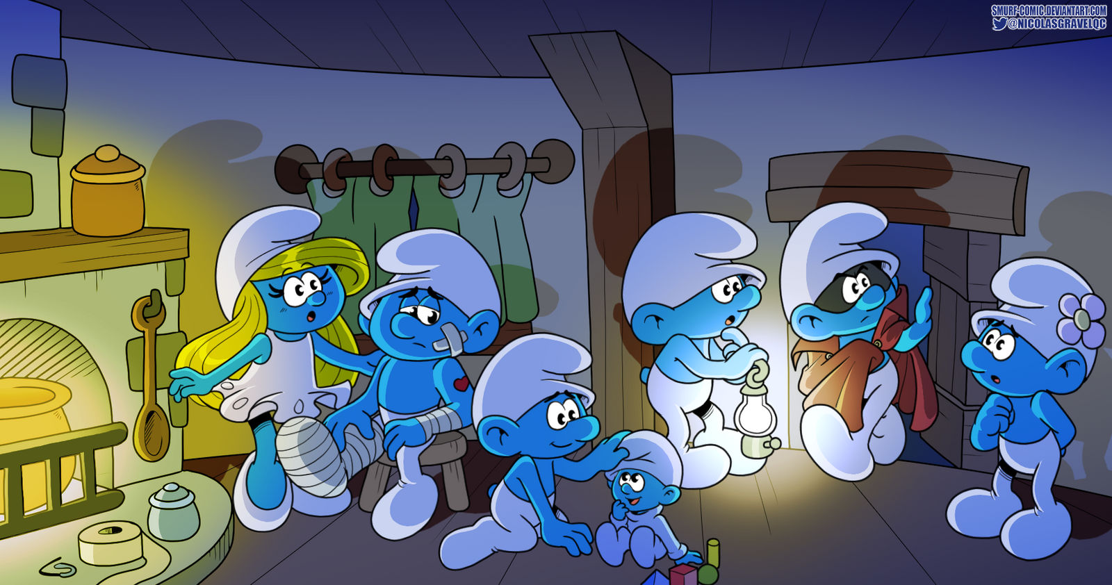 Rise of Grey Smurfette - The Resistance by Smurf-Comic on DeviantArt