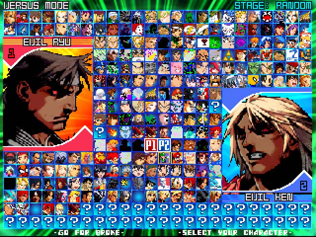 Mugen Roster 7/8/13 by Zobbes on DeviantArt