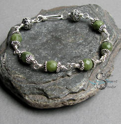 Green Picasso Jasper Bracelet