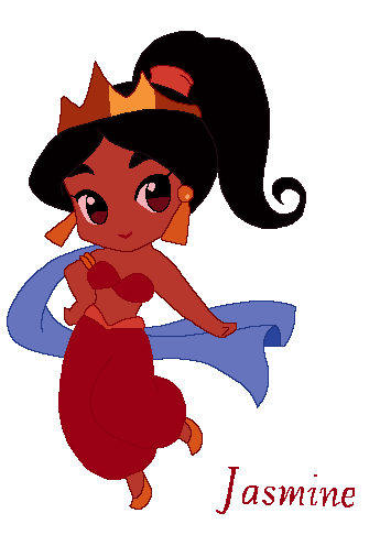 Princess Jasmine (Red Outfit) by kohaku90210 on DeviantArt