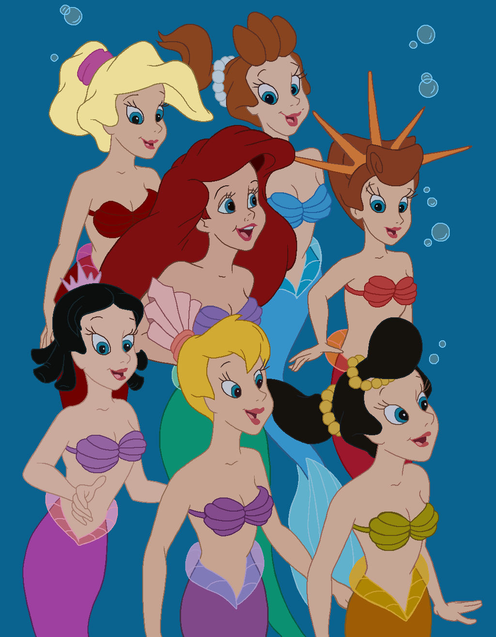 Daughters of Triton by kohaku90210 on DeviantArt