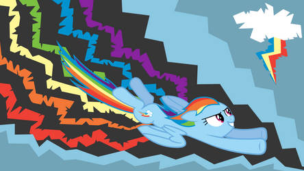 Rainbow Dash, the conqueror of desktops