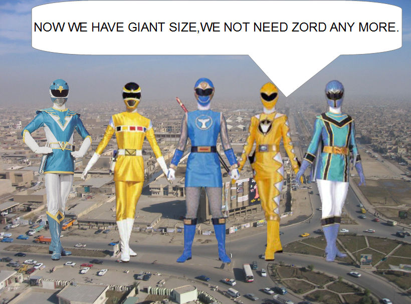 REQUEST - POWER RANGERS GIANTESS TEAM by GENETICHERO on DeviantArt