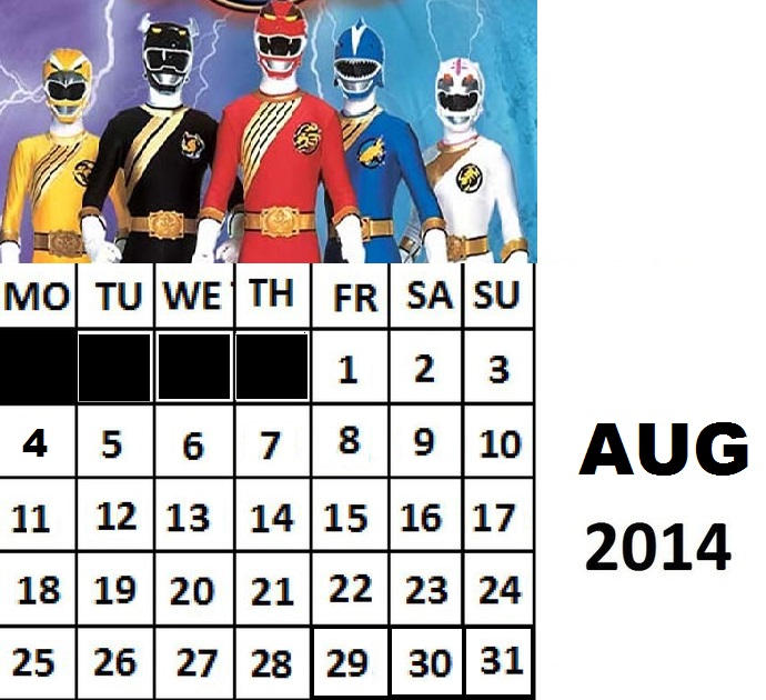 POWER RANGERS AUGUST 2014 by GENETICHERO on DeviantArt