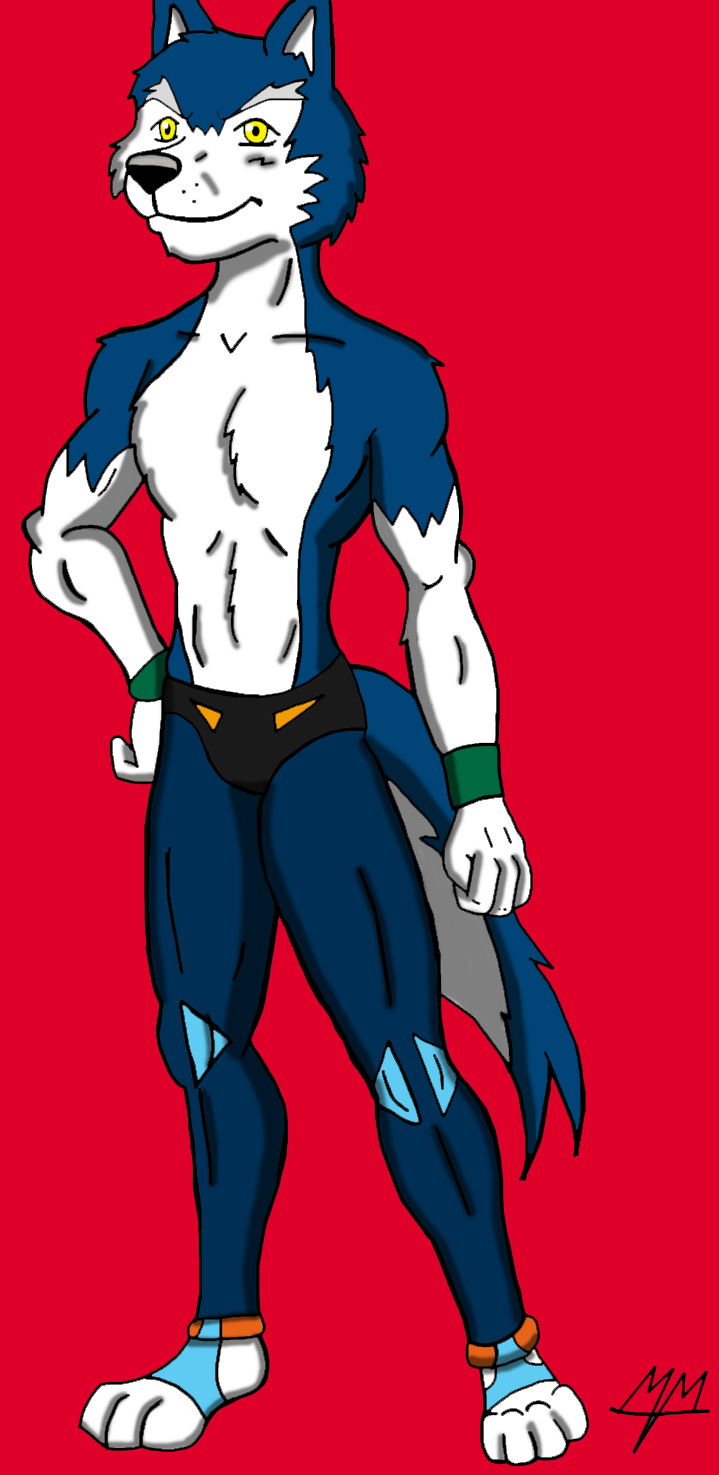 Wrestler colored