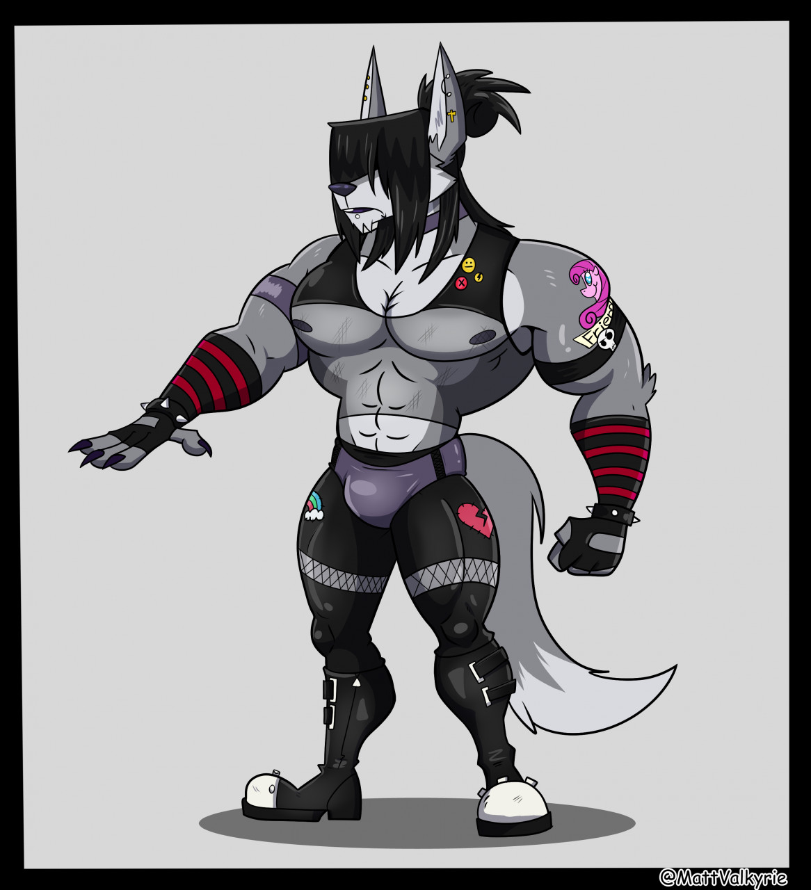Goth Ufc Goth Wrestler by MMcAllister88 on DeviantArt