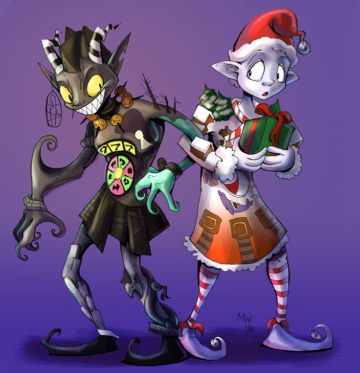 Halloween Town+Christmas Town