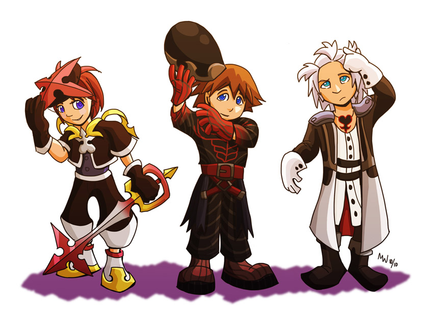 KH: BBS - Scary Costumes