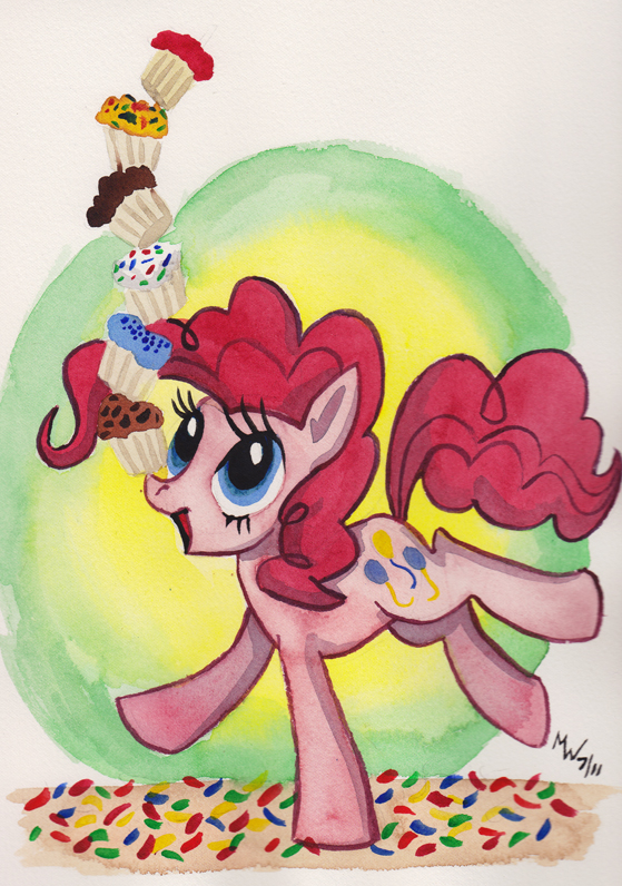 MLP - Tower of Cupcakes