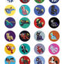 MLP - Dissidia Buttons