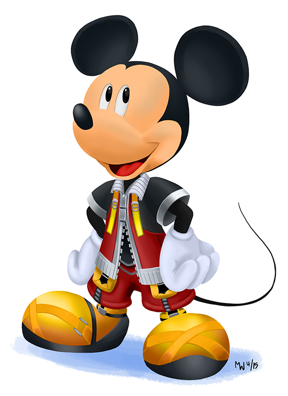 Kingdom Hearts King Mickey by Dream-Of-Serenity on DeviantArt