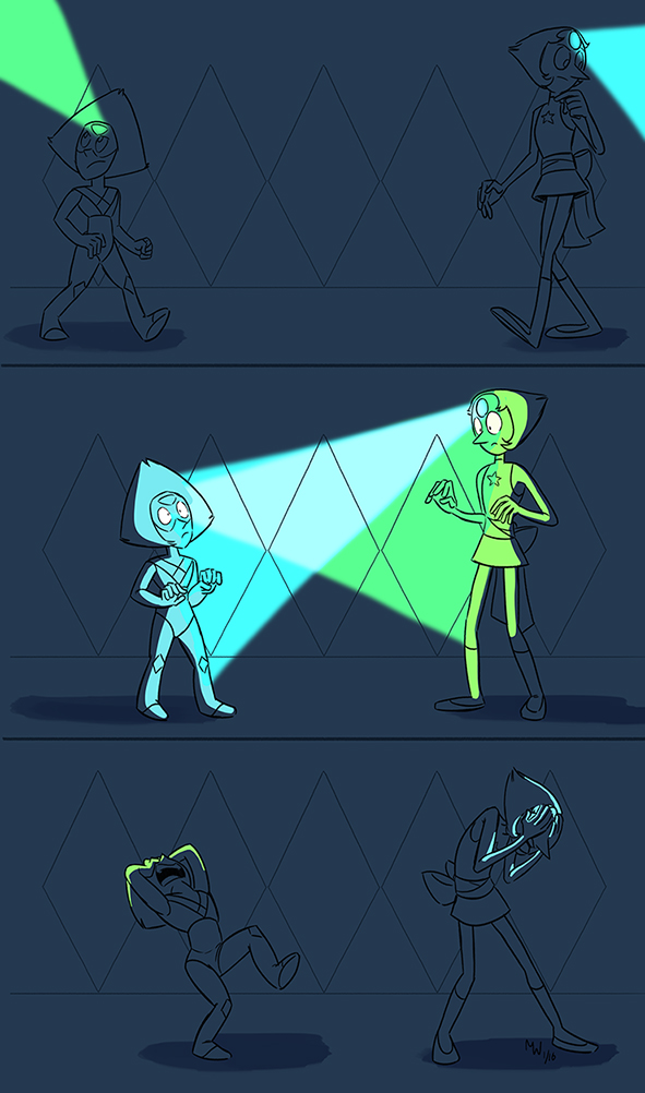 SU - Gem Flashlights by LynxGriffin