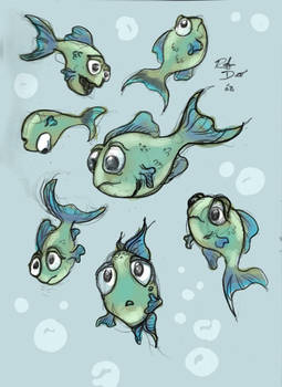 Leon the Lost Chromis colored