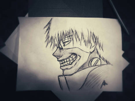 fast kaneki sketch