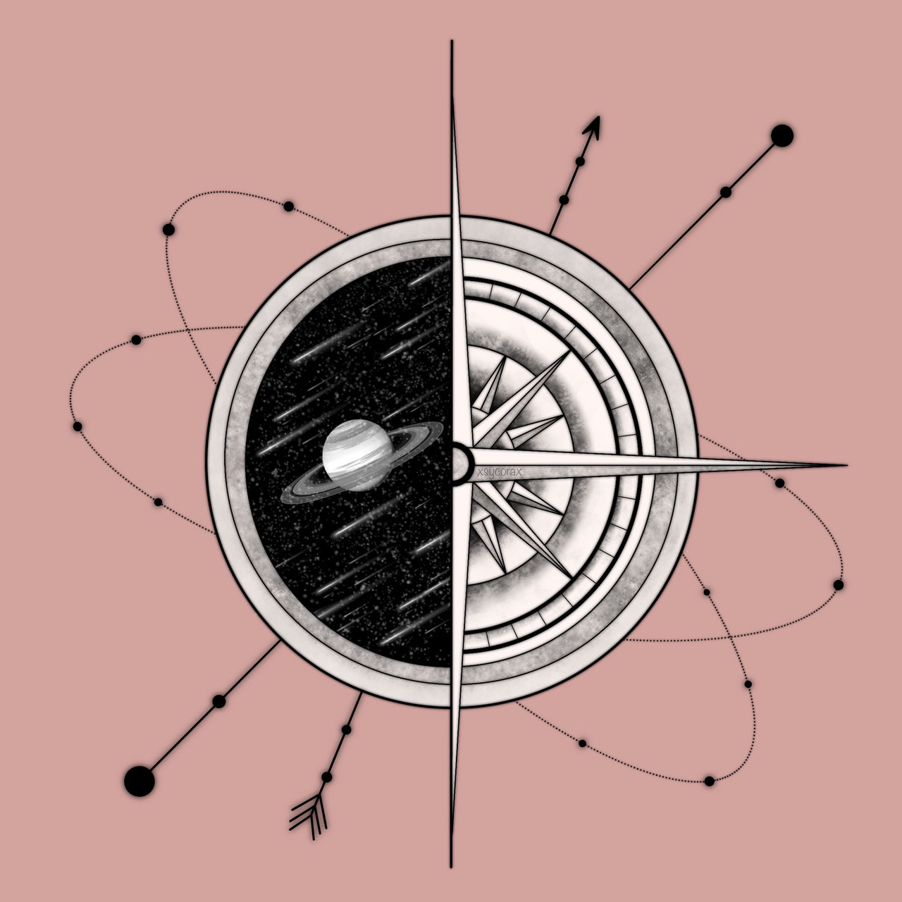Space Compass by Deanadra on DeviantArt