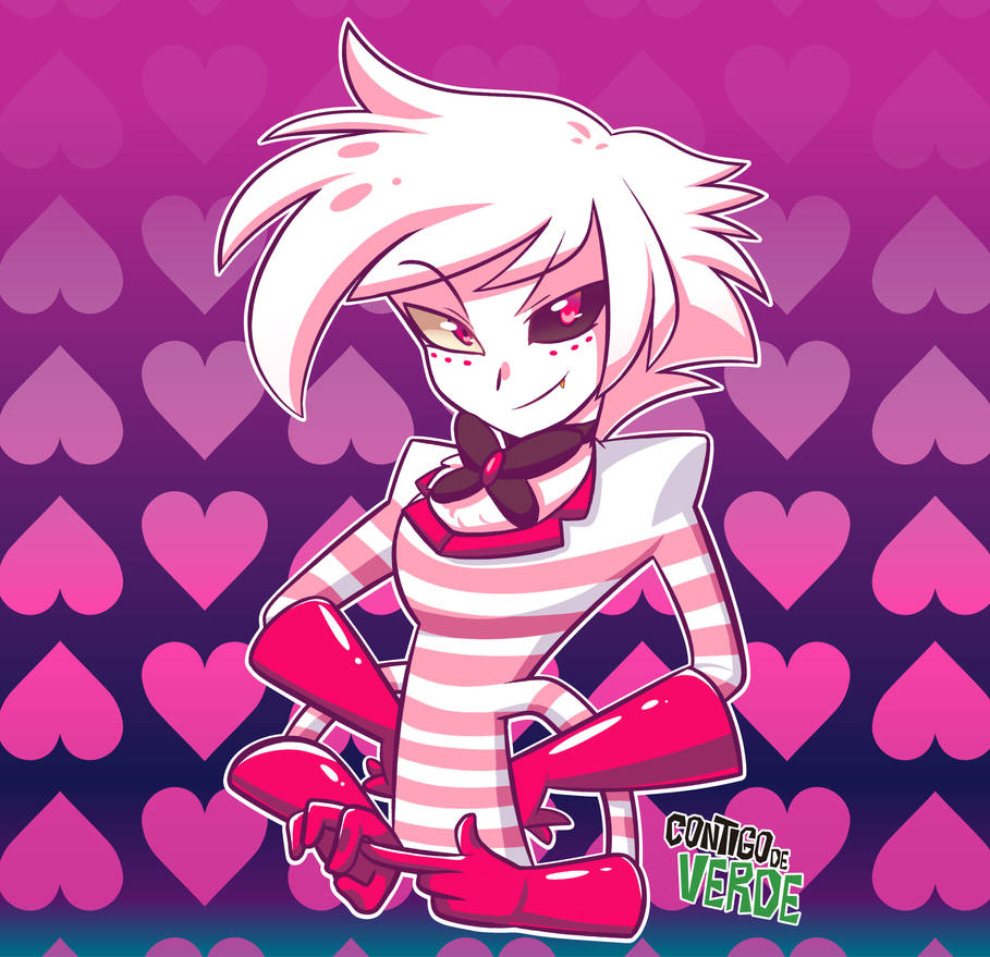 Hazbin Hotel Angel Dust by Bewoolf on DeviantArt