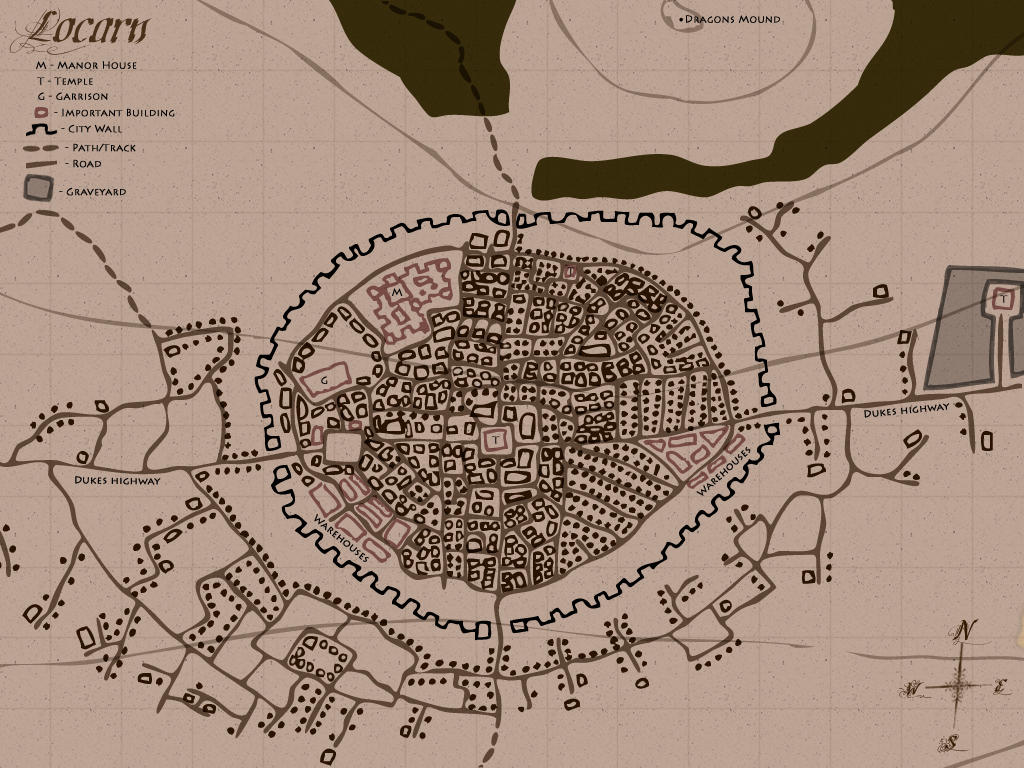 Map Locrian Locarn - town map by SilverMKI on DeviantArt