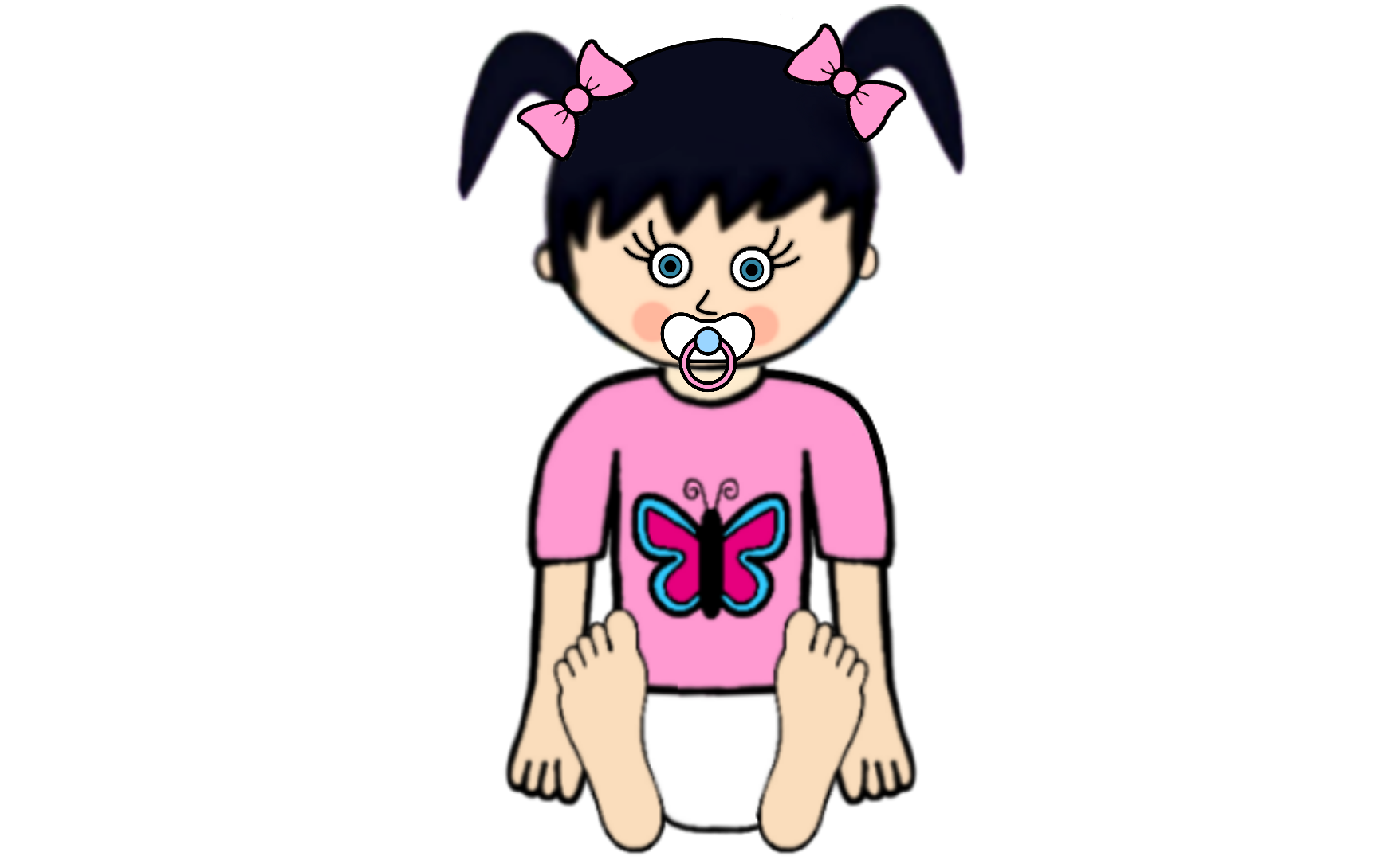 Oc With Pacifier Deviantart Baby Anna with pacifier by KiddyfriendlyOCs on DeviantArt