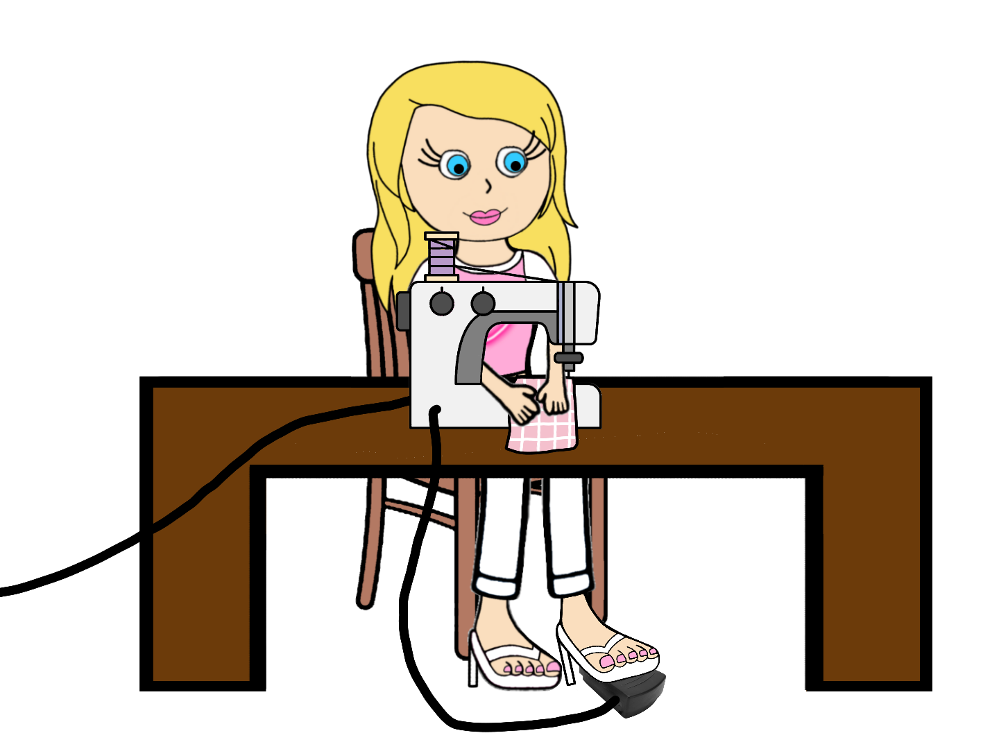Sew Deviantart Rosemary sewing by KiddyfriendlyOCs on DeviantArt