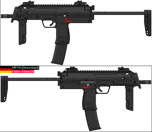 HK MP7A1 by JXL-2003 on DeviantArt