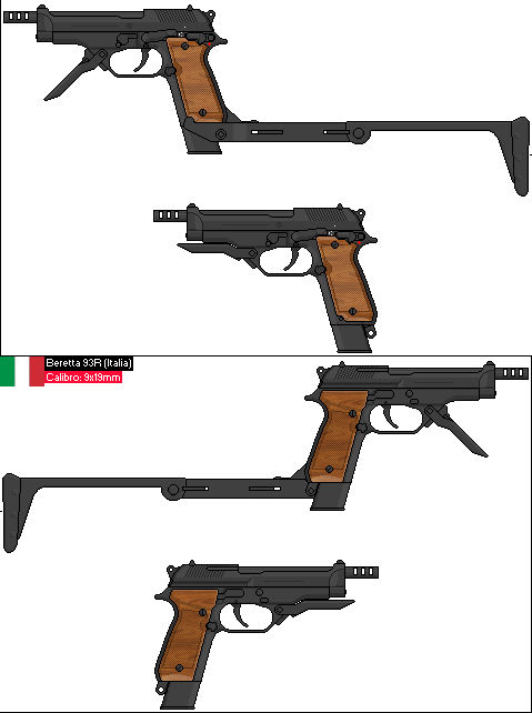 M9 Rafika Beretta 93 Raffica by JXL-2003 on DeviantArt