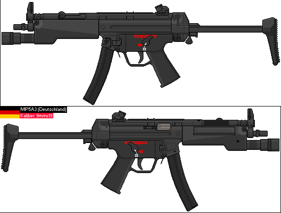HK MP5A3 (Flashlight) by JXL-2003 on DeviantArt
