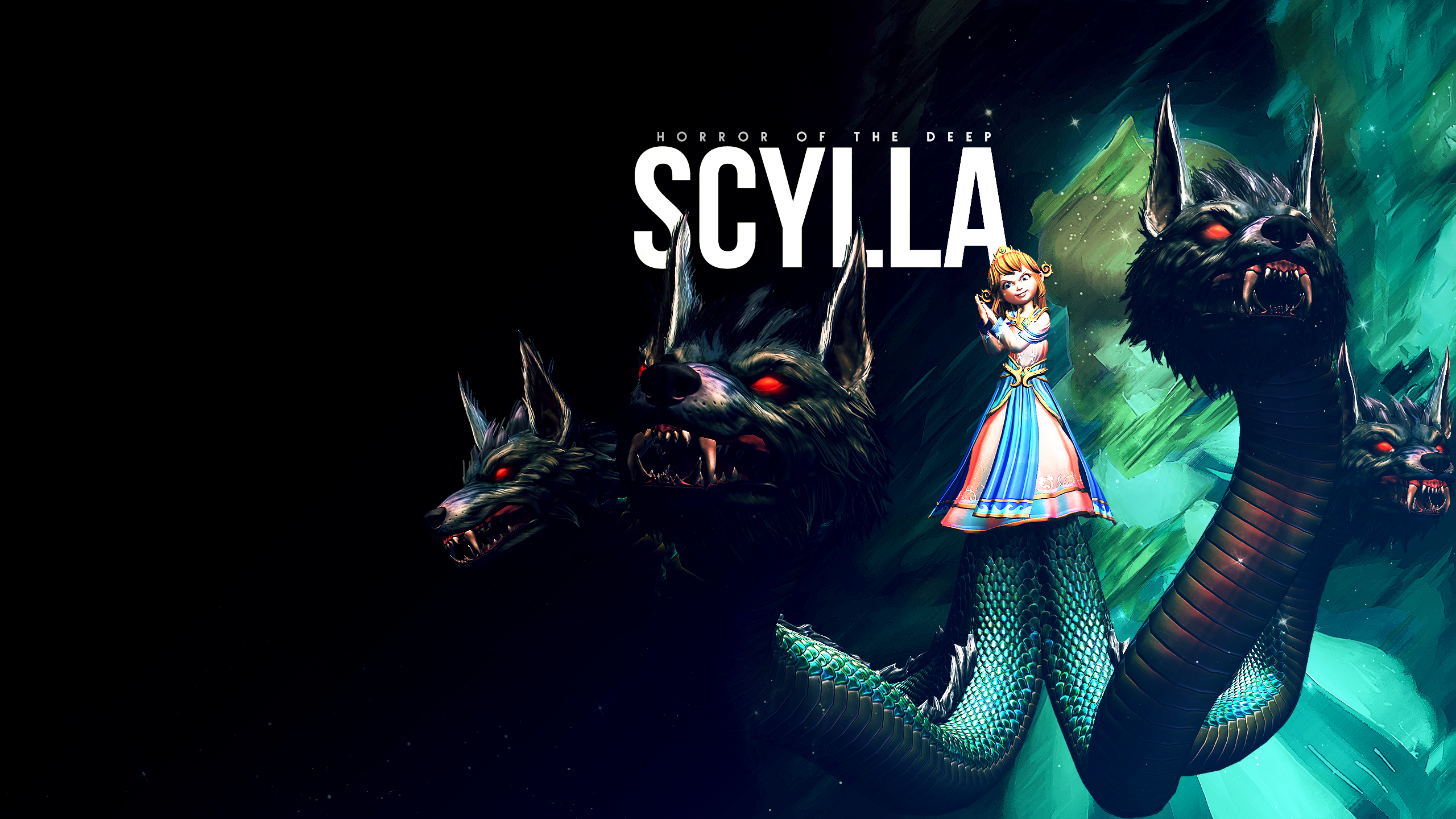 Smite - Scylla Wallpaper V2