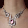 Angel's wings necklace