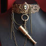 Pirate steampunk necklace