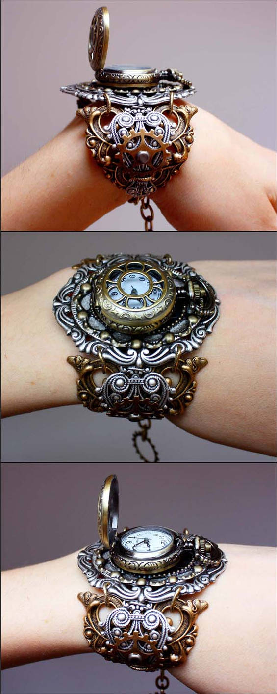 Locket wrist watch III by Pinkabsinthe on DeviantArt