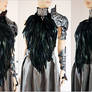 Feather dress and leather armor set III