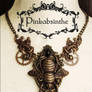 Bumblebee tattoo necklace