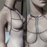 Chunky chain bodychain