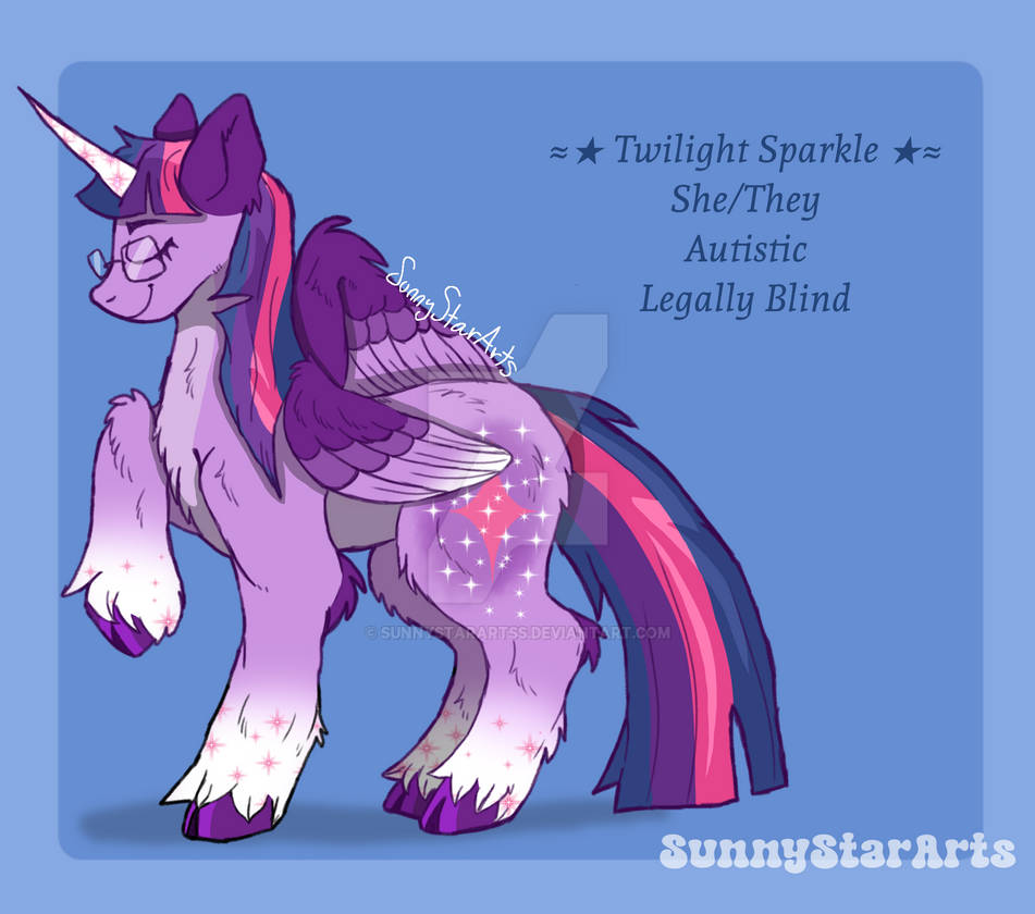 Mlp Re Find MLP re-design #1: Twilight Sparkle by SunnyStarArtss on DeviantArt