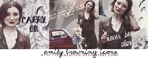 EMILY BROWNING ICONS