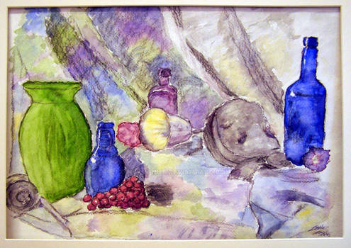 Watercolour still life