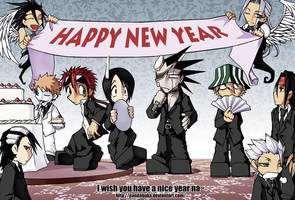 Bleach/Final fantasy VII Happy new year