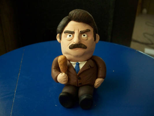 Ron Swanson from Parks and Rec