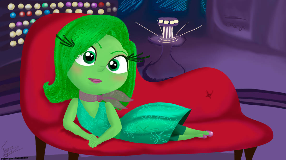 Disgust - Inside Out by Sparxyz on DeviantArt