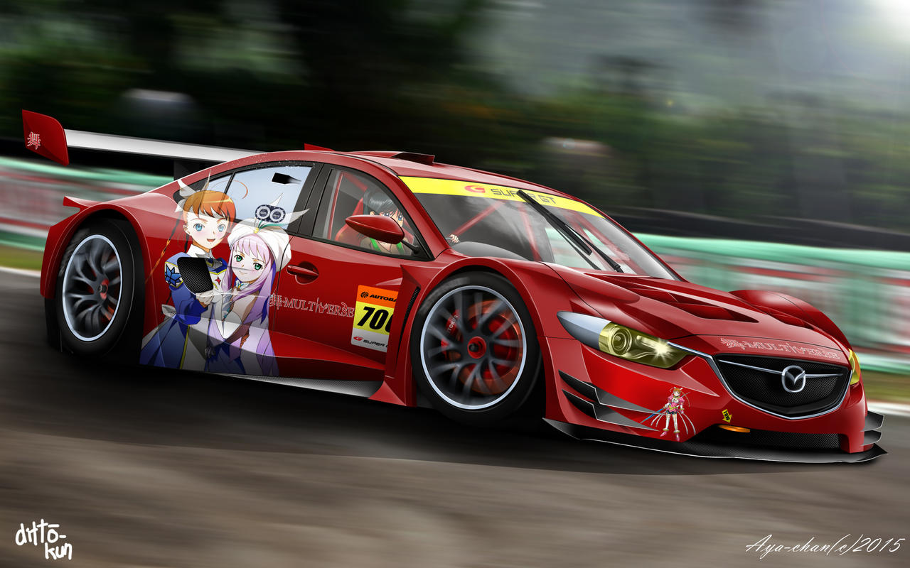 Mai Multiverse Official Super GT GT300 Race Car by NotoAyako on DeviantArt