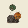 Pumpkin Heads and Cats