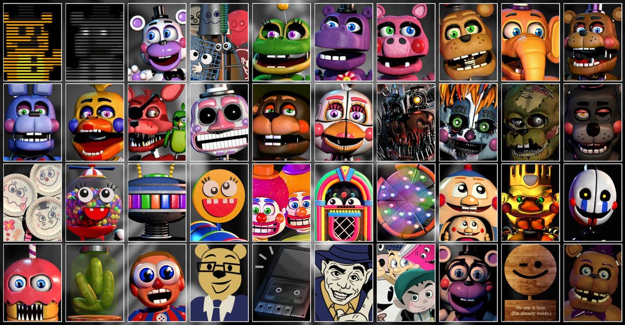 Ultimate Custom Night but it's FNAF FFPS by DraGoonYT on DeviantArt